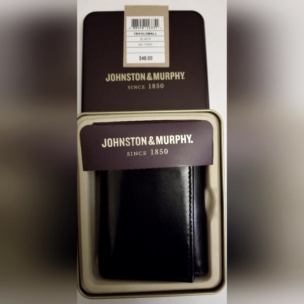 NIB Johnston & Murphy Leather Wallet